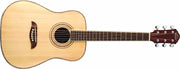 Oscar Schmidt - 3/4 Size Dreadnought Acoustic Guitar, Natural High Gloss #OG1-A