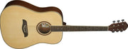Oscar Schmidt - Dreadnought Size Spruce Top Acoustic Guitar #OG2N-A