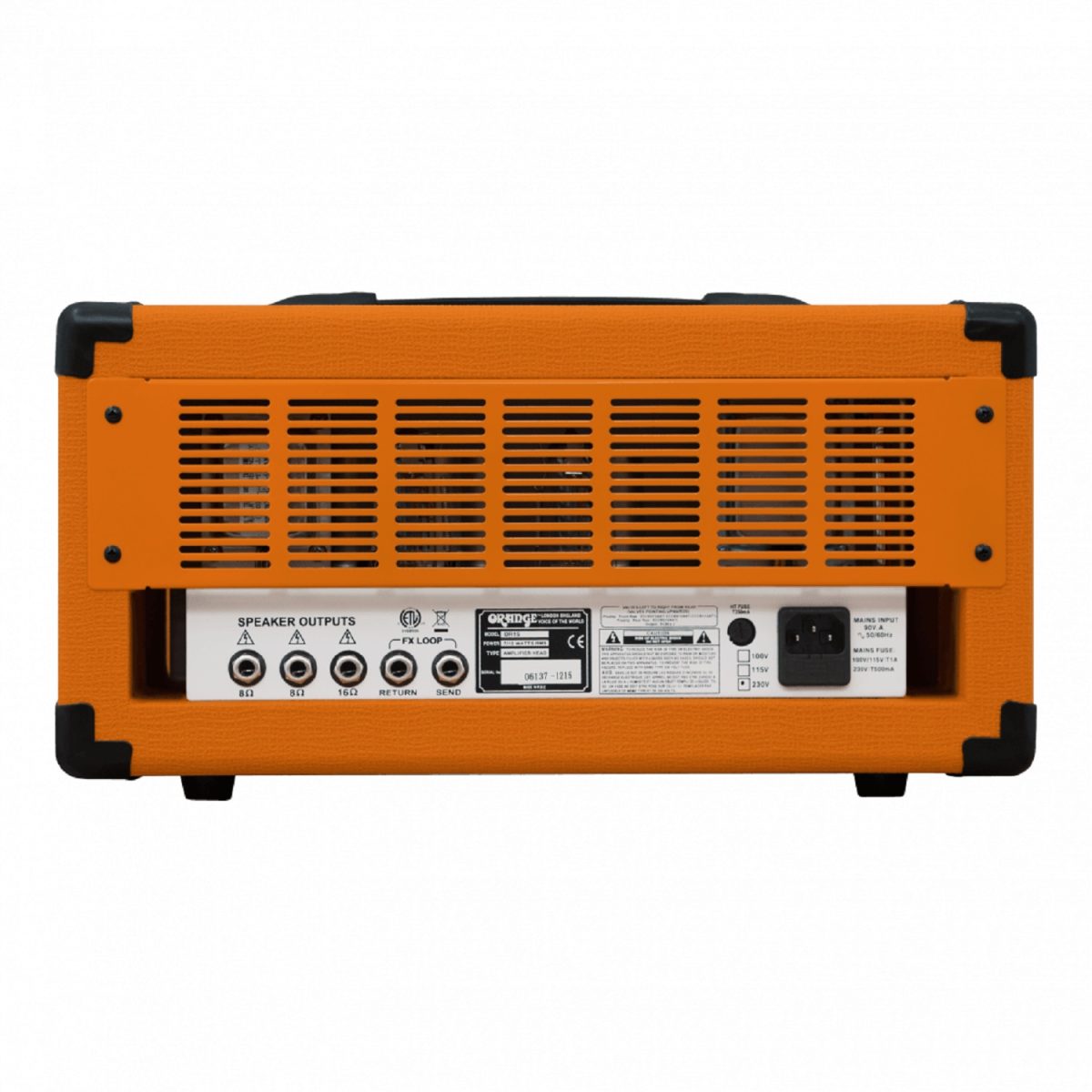 Orange - OR15 Guitar Amp Head Back