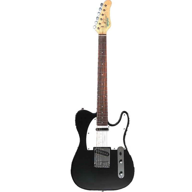Oscar Schmidt - Single Cutaway Electric Guitar, Black #OS-LT-BK-A
