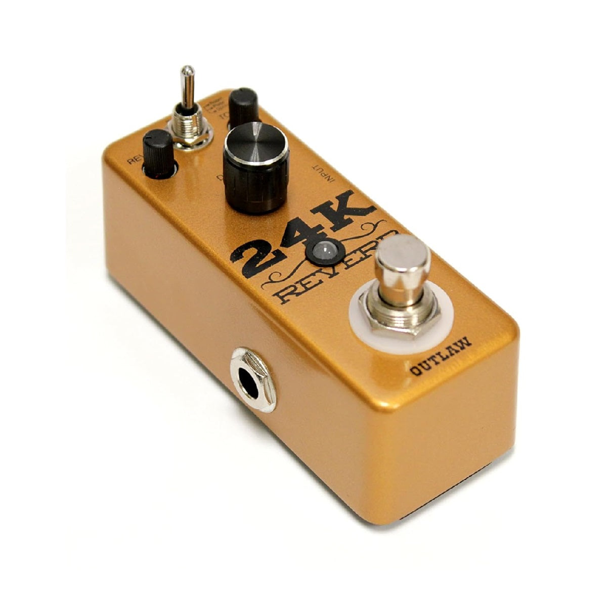 Outlaw - 24K 3 Mode Reverb Pedal Side