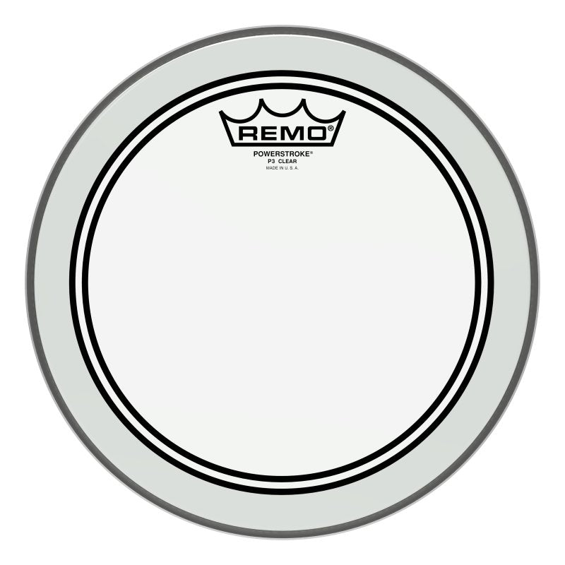Remo - Powerstroke® P3 Clear Drumhead, 10" #P3-0310-BP
