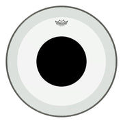 Remo - Powerstroke® P3 Clear Black Dot™ Drumhead - Top Black Dot™, 22" #P3-1322-10