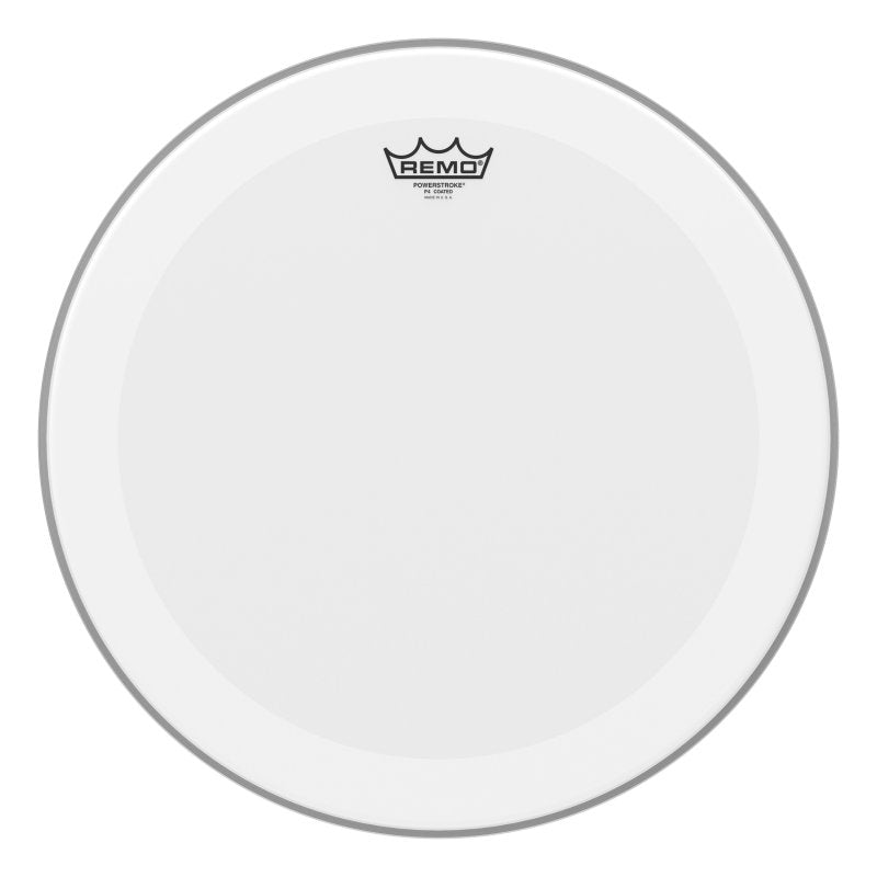 Remo - P4-0118-BP Powerstroke® P4 Coated Drumhead, 18" #P4-0118-BP