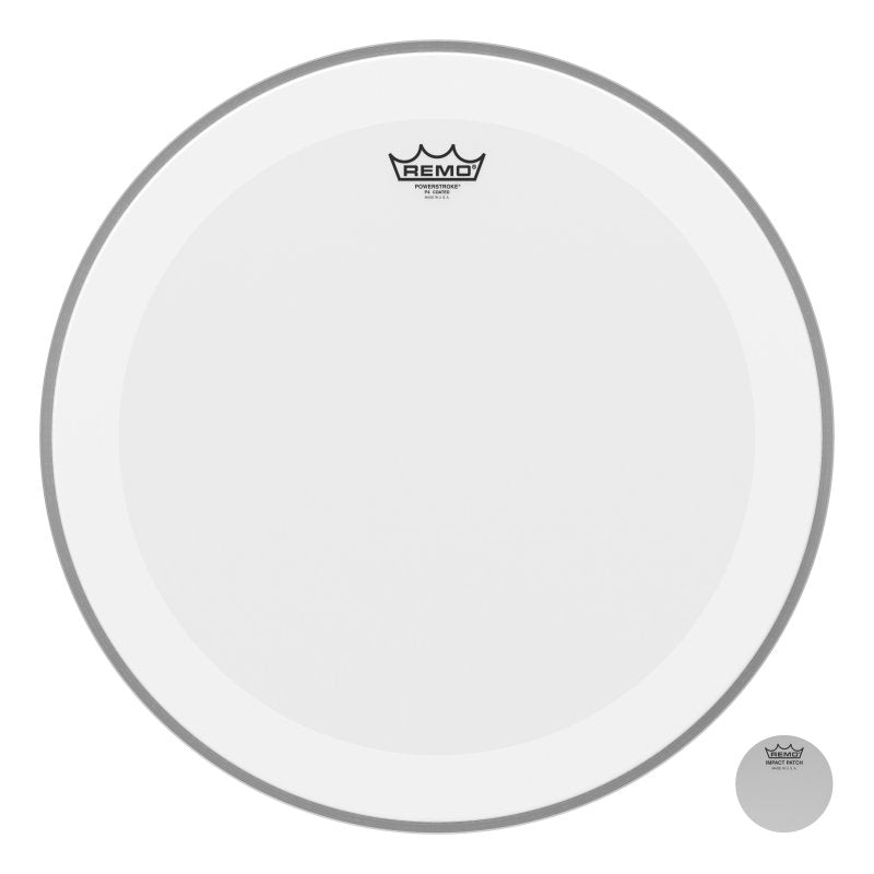 Remo - Powerstroke® P4 Coated Drumhead, 20" #P4-1120-C2