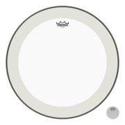 Remo - 22" Powerstroke P4 Clear Bass Drum Head With Falam Patch #P4-1322-C2