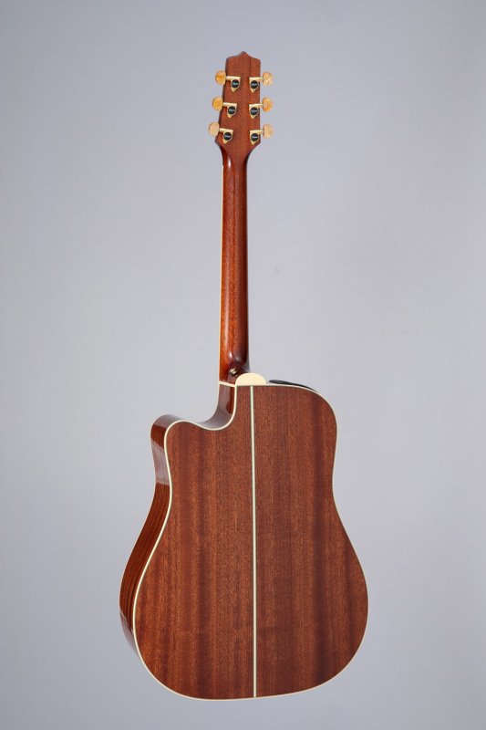 Takamine - Dreadnought Cutaway Acoustic-Electric Guitar - Natural #P4DC