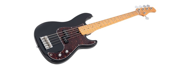 Sire - Marcus Miller P5-5 String Bass Guitar, Black #P5-ALDER-5-2NDGEN-BK
