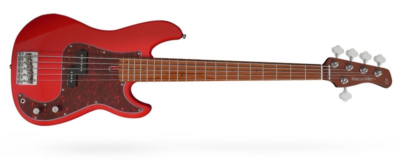 Sire - Marcus Miller P5 Alder 5-String Electric Bass, Dakota Red #P5-ALDER-5-2NDGEN-DRD