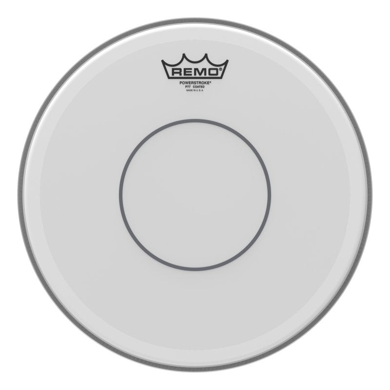 Remo - Powerstroke® 77 Coated Clear Dot Snare Drumhead - Top Clear Dot, 13" #P7-0113-C2