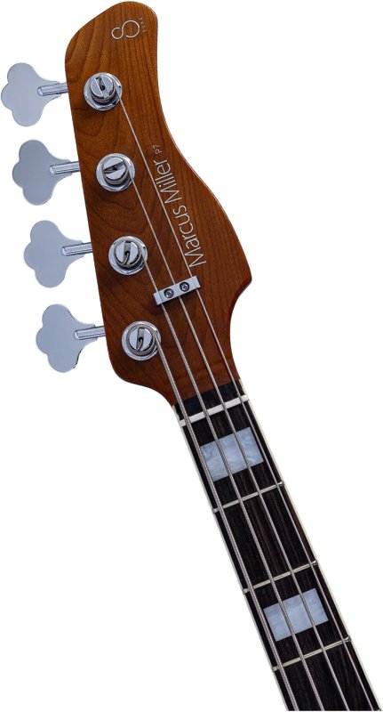 Sire - Sire P7 New Gen PJ Bass Guitar with Marcus Super-PJ Revolution Pickups, Antique White #P7-ALDER-4-NEWGEN-AWH