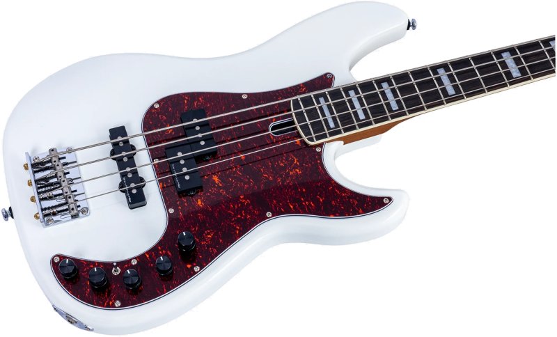 Sire - Sire P7 New Gen PJ Bass Guitar with Marcus Super-PJ Revolution Pickups, Antique White #P7-ALDER-4-NEWGEN-AWH