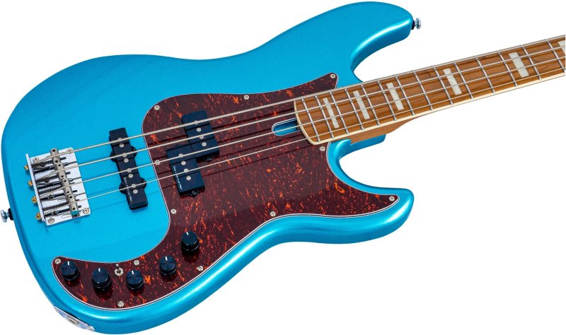 Sire - Sire P7 New Gen PJ Bass Guitar with Marcus Super-PJ Revolution Pickups, Tide Pool #P7-ALDER-4-NEWGEN-TP