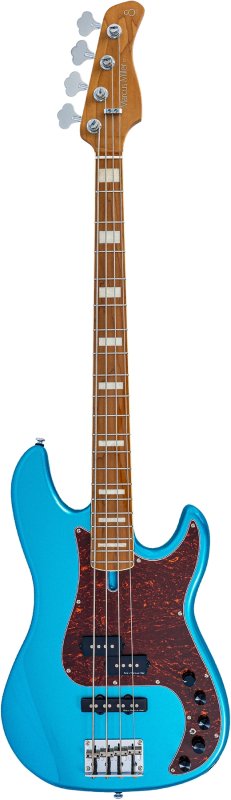 Sire - Sire P7 New Gen PJ Bass Guitar with Marcus Super-PJ Revolution Pickups, Tide Pool #P7-ALDER-4-NEWGEN-TP