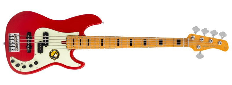 Sire - Marcus Miller P7-5 String Bass Guitar, Dakota Red #P7-ALDER-5-2NDGEN-DRD