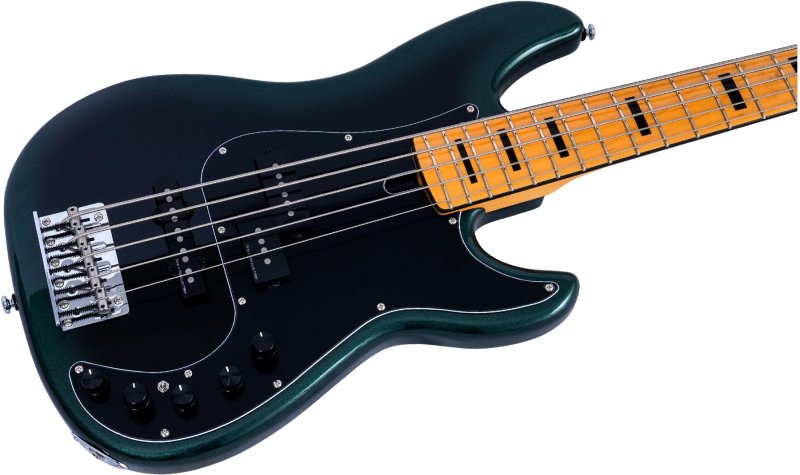 Sire - Sire P7 New Gen 5 String PJ Bass Guitar with Marcus Super-PJ Revolution Pickups, Dark Forest #P7-ALDER-5-NEWGEN-DFOREST
