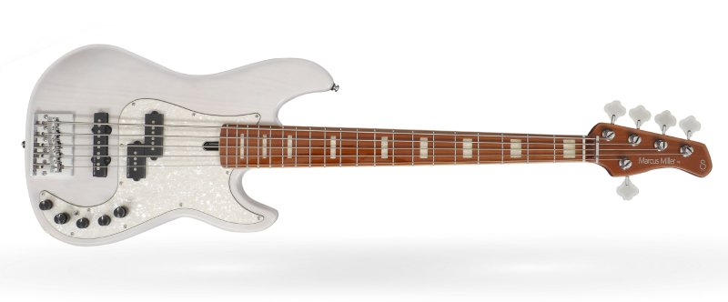 Sire - Marcus Miller P8 5-String Electric Bass, White blonde #P8-5-WB