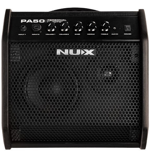 NUX - 2-Channel 50W Powered Personal Monitor Speaker #PA-50