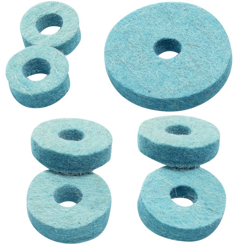 Dixon - Quetzal Wool Cymbal Felt Pack, Blue #PAWS-QBPK1-HP
