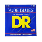 DR - Pure Blues Bass Strings, Light - Light (40-100) #PB-40