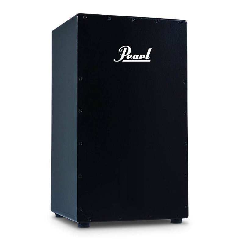 Pearl - Eco-Friendly Chipboard Cajon, Black #PBC-513CBC-BLK