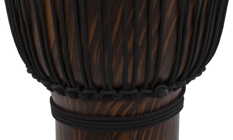 Pearl - 14" Rope Tuned Djembe, Artisan Straight Grain Limba #PBJVR-14-685