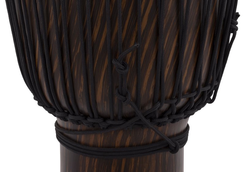 Pearl - 14" Rope Tuned Djembe, Artisan Straight Grain Limba #PBJVR-14-685