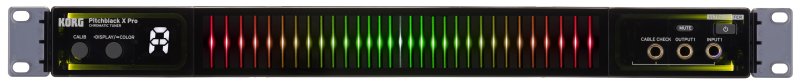Korg - Pitchblack X Pro Rack-Mountable Pedal Tuner #PBXPRO