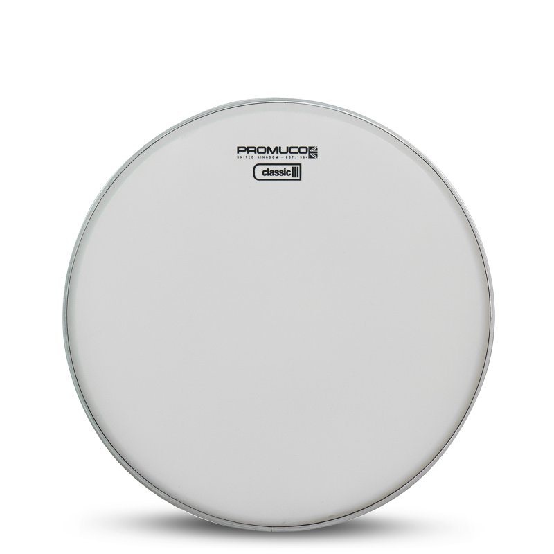 Promuco - 13" CLASSIC Drumhead Coated, White #PDHCLASSIC13