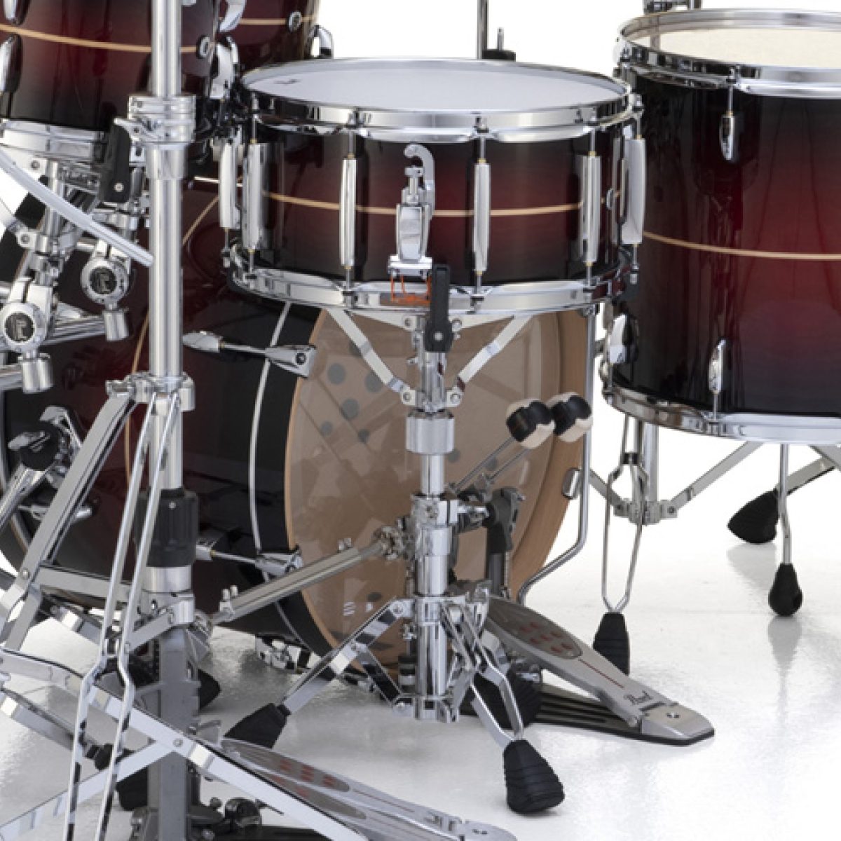 Pearl S-1030D Snare Stand On Drum