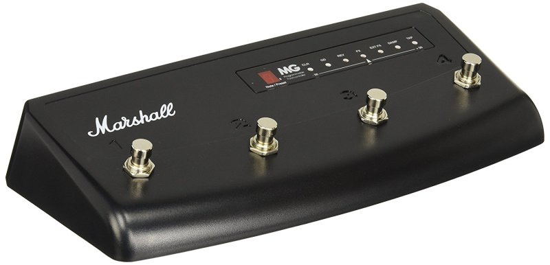 Marshall - 4 Channel Footswitch with Tuner Display for Marshall MG Series Amps #PEDL90008