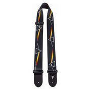 Perri’s Leathers Ltd – 2” Pink Floyd Polyester Guitar Strap – Prisms – LPCP-1070