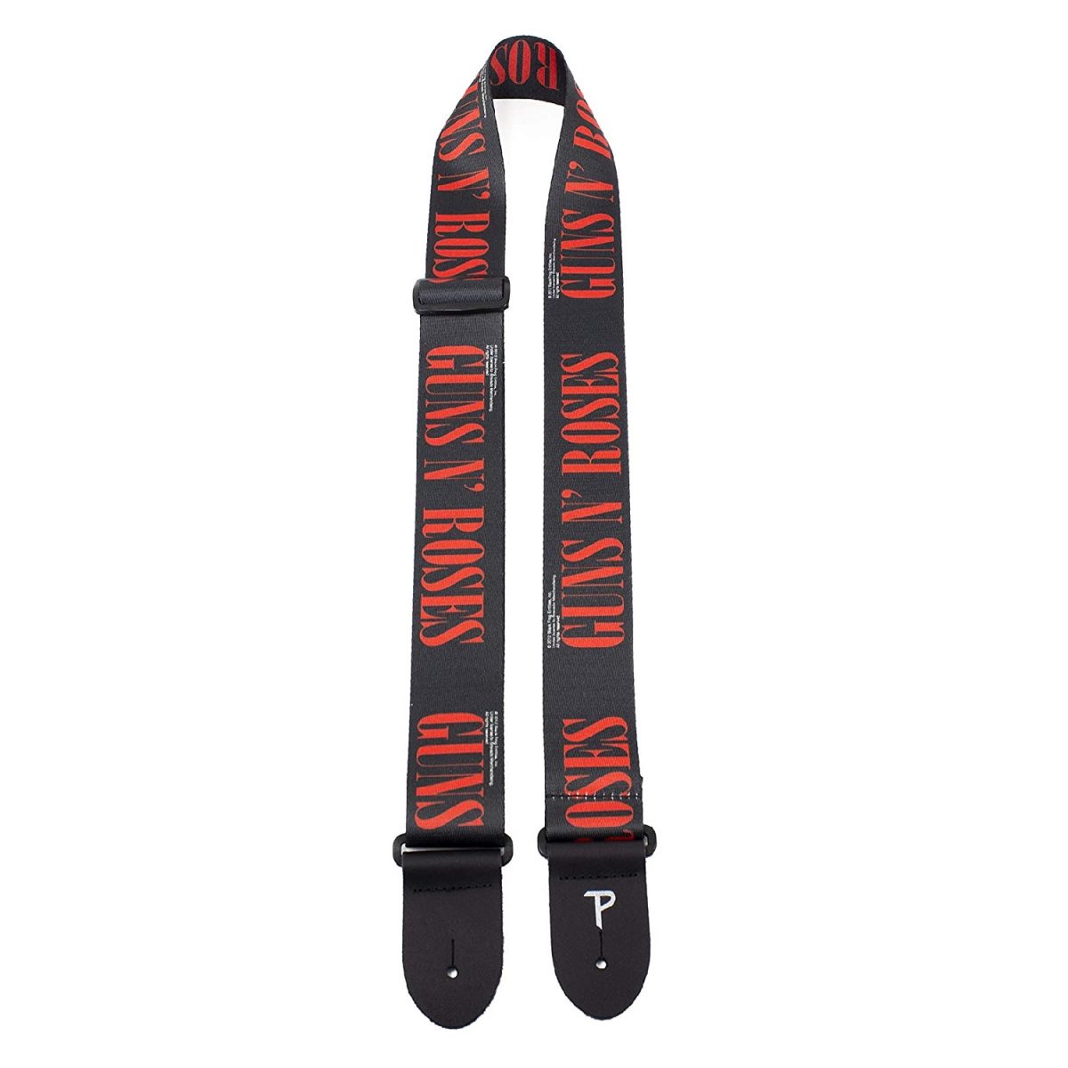 Perri’s Leathers Ltd – 2” Guns N Roses Polyester Guitar Strap – Official Licensing – LPCP-6010