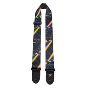 Perri’s Leathers Ltd – 2” Pink Floyd Polyester Guitar Strap – Prisms – LPCP-8090