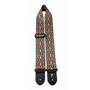 Perri’s Leathers Ltd – 2.5” Christmas Polyester Guitar Strap – Gingerbread Man – LPCP-6856