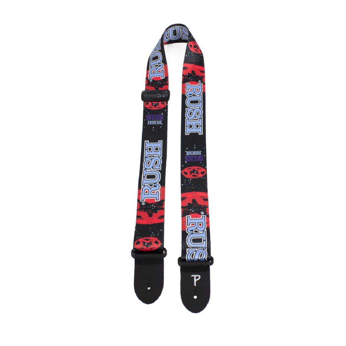 Perri’s Leathers Ltd – 2” Rush Polyester Guitar Strap – Official Licensing 2112 – LPCP-8030