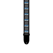 Perri's Leathers Ltd - 2'' Rush Polyester Guitar Strap - Official Licensing Logo - LPCP-8031