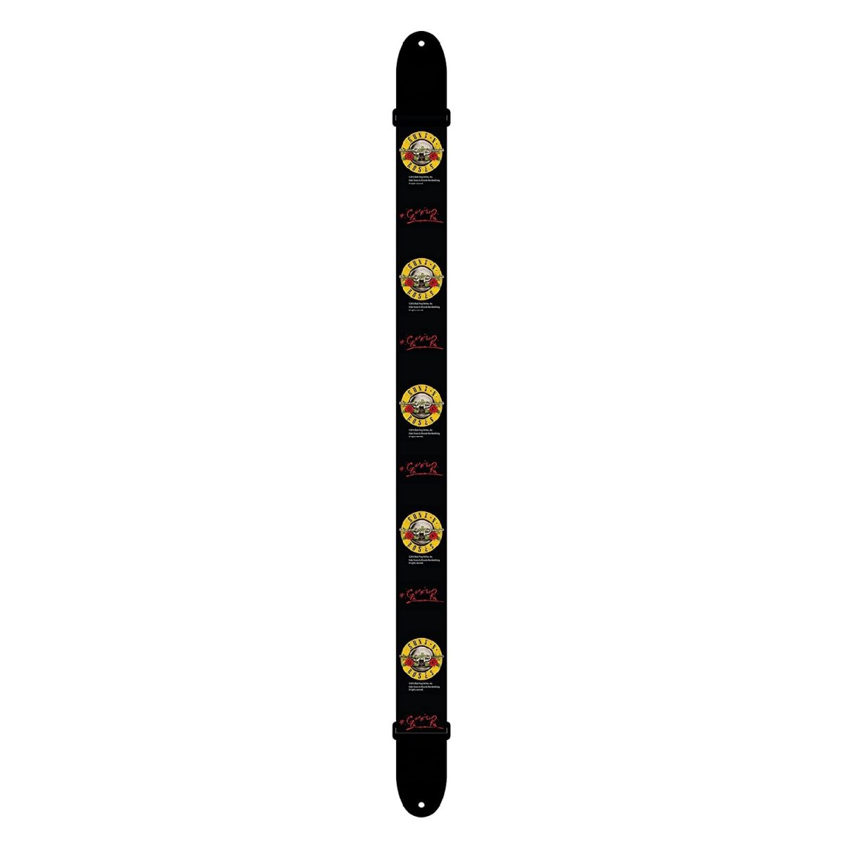 Perri’s Leathers Ltd – 2″ Guns N’ Roses Guitar Strap – Logo – LPCP-8145