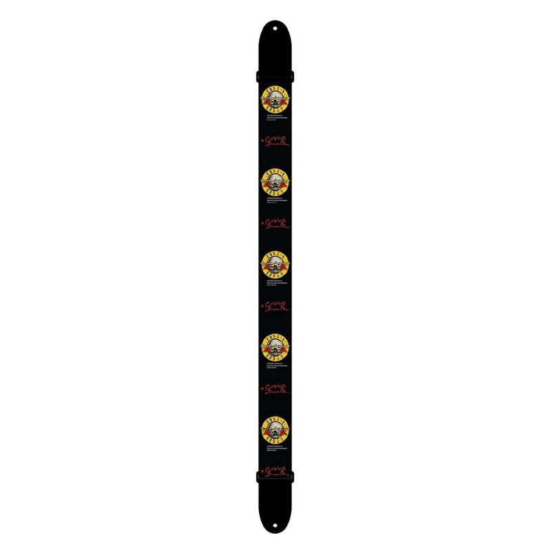 Perri’s Leathers Ltd – 2″ Guns N’ Roses Guitar Strap – Logo – LPCP-8145
