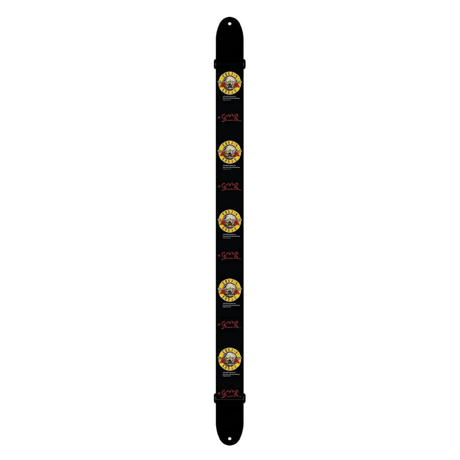 Perri’s Leathers Ltd – 2″ Guns N’ Roses Guitar Strap – Logo – LPCP-8145