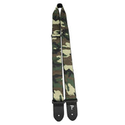 Perri's Leathers Ltd - 2'' Jacquard Camo Guitar Strap with Leather Ends - TWS7029
