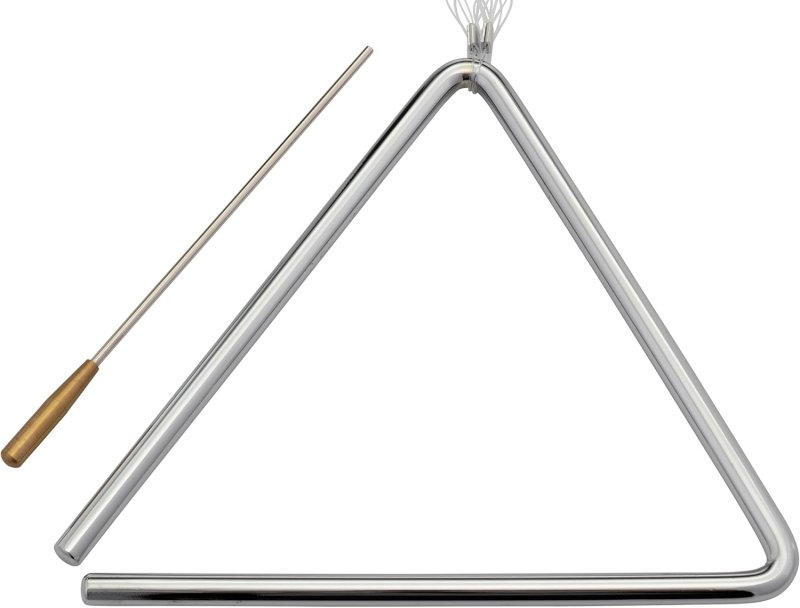 Pearl - Elite Triangle With Beater, 10" #PET-100