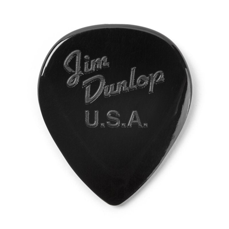 Dunlop - Peter Frampton Vintage Jazz Teardrop Pick, Black (24-Pack) #PF599RBK