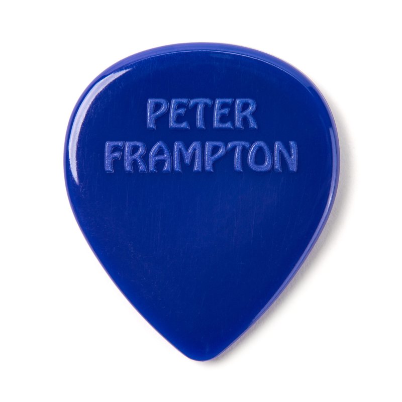Dunlop - Peter Frampton Vintage Jazz Teardrop Pick, Blue (24-Pack) #PF599RB