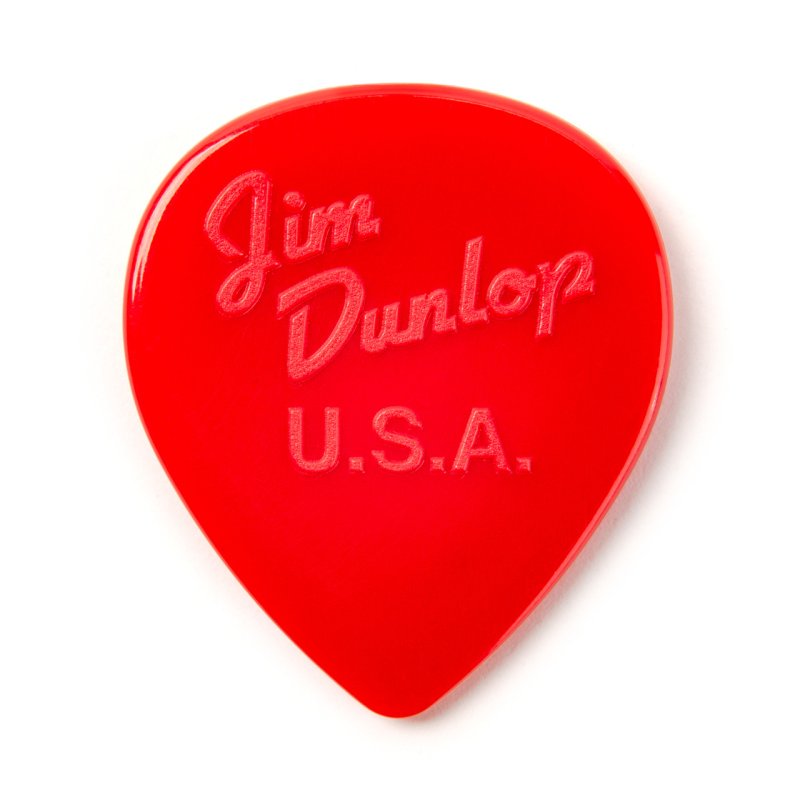 Dunlop - Peter Frampton Vintage Jazz Teardrop Pick, Red (24-Pack) #PF599RR