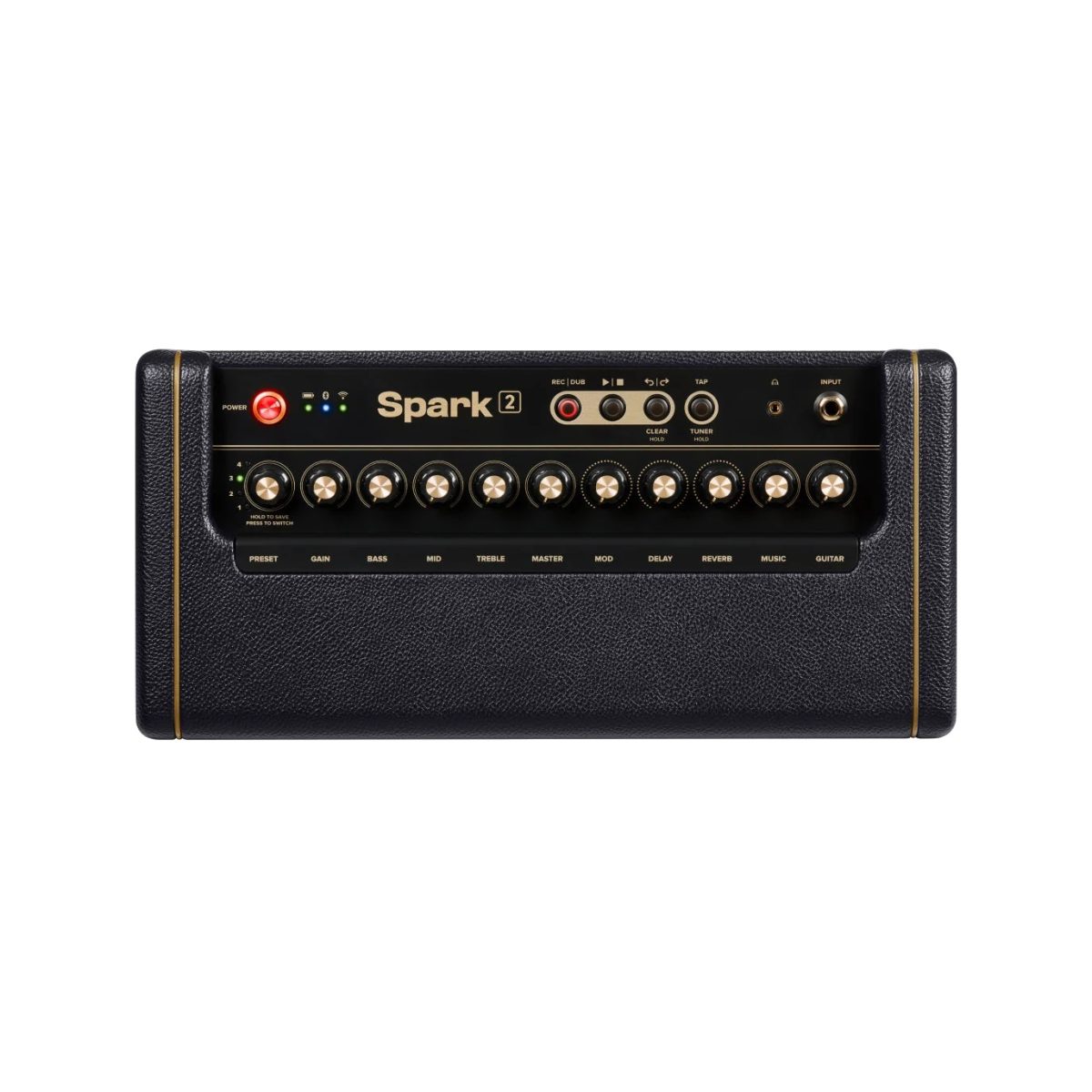 Positive Grid – Spark 2 50-Watt Smart Guitar Practice Amp & Bluetooth Speaker – Black