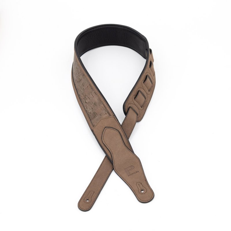 Profile - 2.5" Leather Padded Strap, Brown Cork #PGS-GL-4000-BR