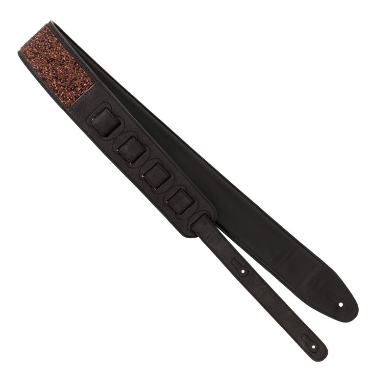 Profile - Leather Black Sparkle Padded Strap #PGS-SPK-BK