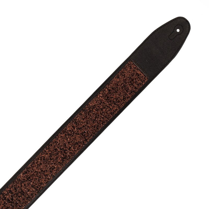 Profile - Leather Black Sparkle Padded Strap #PGS-SPK-BK