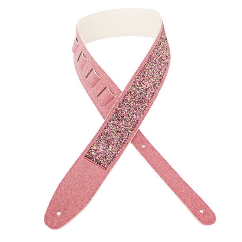 Profile - Leather Pink Sparkle Padded Strap #PGS-SPK-PK